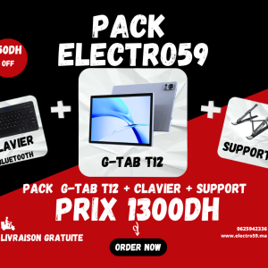 pack G-tab T12 +SUPPORT+ CLAVIER